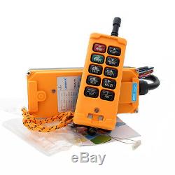 10 Key Crane Industrial Remote Control Wireless Transmitter Push Button Switch