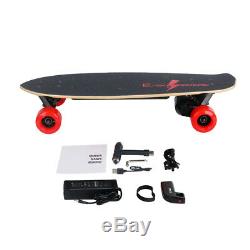 1000W Electric Moterized Skateboard Longboard Wireless Remote Control Maple Deck