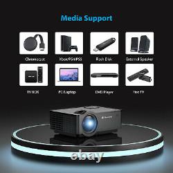 1080P 4K HD WiFi Bluetooth Smart Home Theater Android LED Projector HDMI VGA AV