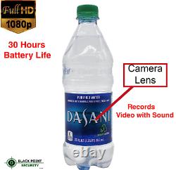 1080P Full HD Hidden Motion Detection Nanny Spy Camera Water Bottle DVR Audio