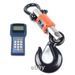 10T Wireless Digital Crane Scale Electronic Hoist Scale with Remote Control Top