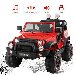 12V Kids Ride On Car Truck Battery Operated Wireless Remote Control 3 Speeds
