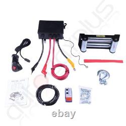13000lb 12V Electric Recovery Winch Truck SUV Wireless Remote Control for Hummer