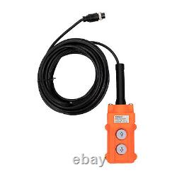 1500W Electric Hoist 1100LBS Electric Winch Lift with Wireless Remote Control