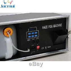 1500W Haze Machine With Flycase Liquid Water 3.5L Fog Machine Smoke DMX Control