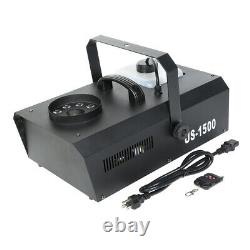 1500W Smoke Fog Machine LED Light RGB 3in1 Vertical Spray or 192 CH Controller