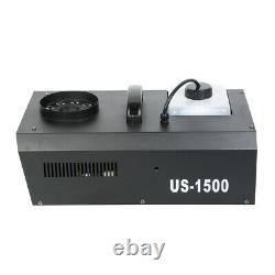 1500W Smoke Fog Machine LED Light RGB 3in1 Vertical Spray or 192 CH Controller