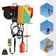 1800lbs Electric Hoist Winch Engine Crane Overhead With Wireless Remote Control