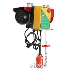 1800Lbs Electric Hoist Winch Engine Crane Overhead with Wireless Remote Control