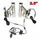 2.5 Dual Electric Exhaust Cutout Dump Bypass Valve Wireless Remote Control Kit