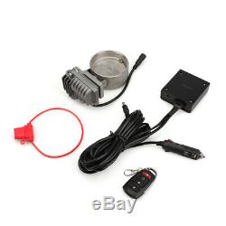 3'' 76mm Electric Exhaust Valve Control Downpipe Cut Out Catback Wireless Remote