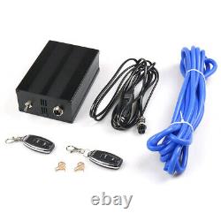 3 Tip On Single Exhaust Muffler Valve Cutout With Wireless Remote Controller
