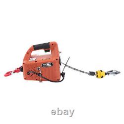 3-in-1 300kg/660lbs Stable Electric Hoist Winch 16ft/m withWireless Remote Control