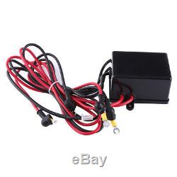 4000lbs 12V Electric Recovery Winch Truck SUV Wireless Remote Control