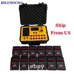 48 cues fireworks firing system wireless remote control 500M distance program