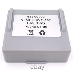 4Pcs 683 00900 3.6V battery for Hetronic Pump Truck Wireless Remote Control Grey