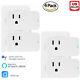 4x Remote Control Home Wifi Smart Power Socket Wireless Timer Switch Outlet Plug