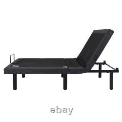 573.00lbs With 4 Points Massage Wireless Remote Control Electric Lift Bed