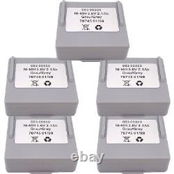 5x 683 00900 3.6V battery for Hetronic 68300900 Wireless Remote Control battery