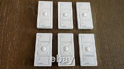 6 Lutron Caseta Pico Wireless Remote Control PJ2-3BRL White NEW open box