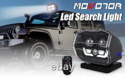60W MOVOTOR Wireless Remote Control 360° Rotating Searchlight