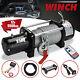 9500lbs 12v Electric Recovery Winch Truck Suv Wireless Remote Control
