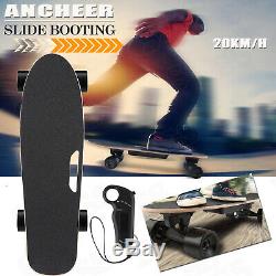 ANCHEER Electric Skateboard Dual Motor Longboard Board Wireless withRemote Control