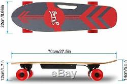 ANCHEER Electric Skateboard Longboard, Wireless Board Remote Control 350W