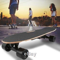 ANCHEER Electric Skateboard Longboard Wireless Board Remote Control 350W Motor #