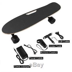 ANCHEER Electric Skateboard Longboard Wireless Board Remote Control 350W Motor #