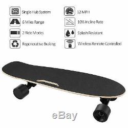 ANCHEER Electric Skateboard Power Motor Longboard Wireless withRemote Control 2019