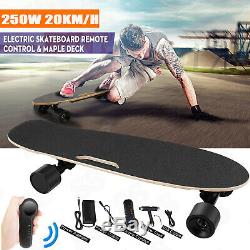 ANCHEER Electric Skateboard Wireless Remote Control Dual Motor Longboard Board