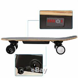 ANCHEER Electric Skateboard Wireless Remote Control Dual Motor Longboard Board@