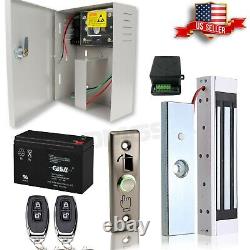 Access control system for door, entry with baterry and Wireless Remote Controls