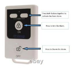 Battery Powered 3G GSM Wireless PIR Alarm (3G UltraPIR) Easy to Program & Use