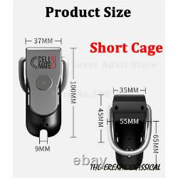 Bluetooth APP Remote Control 2 Cell Mate Male Chastity Device Cage Chastity Lock