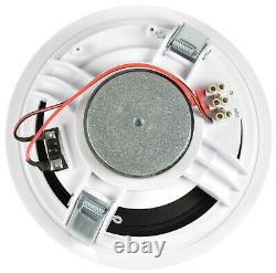 Bluetooth In-Ceiling Speaker Kit In Wall Amplifier USB FM for Home Kitchen Room