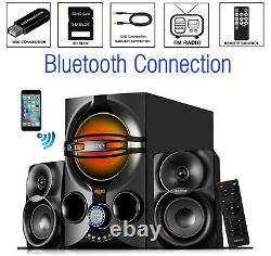Boytone BT-324F, Powerful Wireless Bluetooth Home Speaker System 40 W, FM Radio