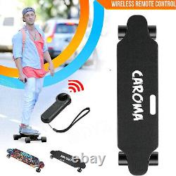 CAROMA 36 Electric Skateboard with Wireless Remote Control Dual 350W Motor USA