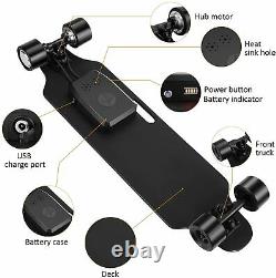 CAROMA 36 Electric Skateboard with Wireless Remote Control Dual 350W Motor USA
