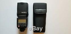 Canon Speedlite 580EX II Shoe Mount Flash for Canon with Case Works Well