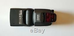 Canon Speedlite 580EX II Shoe Mount Flash for Canon with Case Works Well