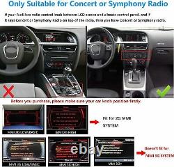 Car Play for Audi A4 A5 2009 2015 Android Auto Wireless with Mirror Link AirPlay