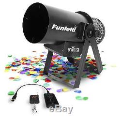 Chauvet DJ Funfetti Wireless Remote Control Confetti Cannon + Color Launch Pack