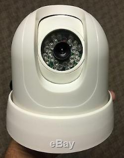 Color Pan Tilt Infrared Dome Camera+RX Pelco D-P RS-485 With IR Remote Control