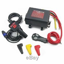 Control Box Pack Winch 12V 12000lbs Solenoid Wireless Remote Switch For Pickup