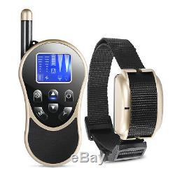 Dog Training Shock Collar Electric Wireless Remote Control Fence Rechargeable US