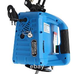 Electric Hoist Lift 1100lb 1500W Electric Winch with Wired/Wireless Remote Control