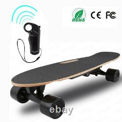 Electric Skateboard 350W Motor Long Board E-Skateboard Wireless Remote Control ^