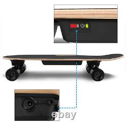 Electric Skateboard 350W Motor Long Board E-Skateboard Wireless Remote Control ^